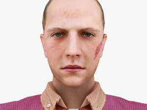 man 31 -with 250 animations 3D Model