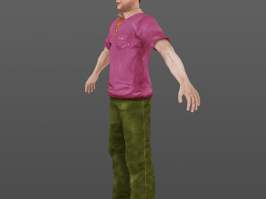 man 31 -with 250 animations 3D 모델