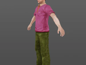 man 31 -with 250 animations 3D Model