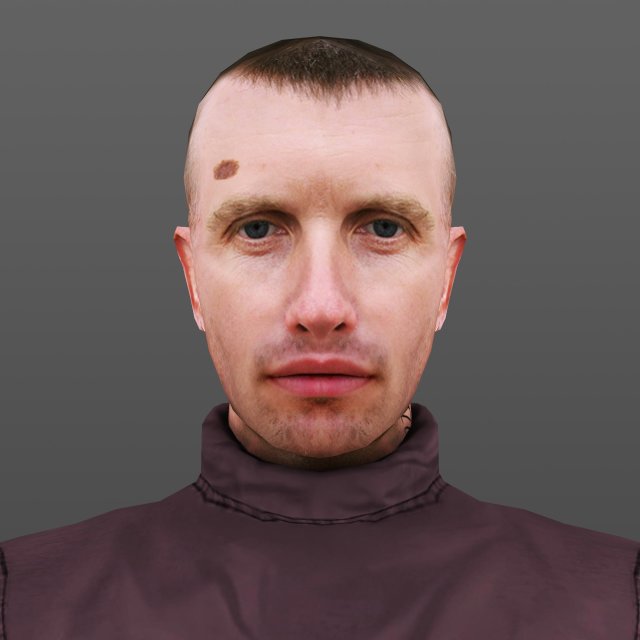man 32 -with 250 animations Modèle 3D .c4d .max .obj .3ds .fbx .stl .blend 