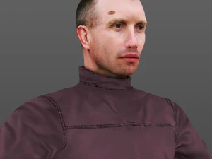 man 32 -with 250 animations 3D Model