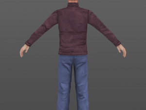 man 32 -with 250 animations Modèle 3D