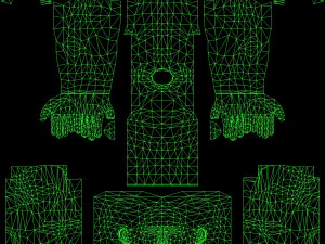 man 32 -with 250 animations 3D Model