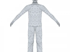 man 32 -with 250 animations 3D Model