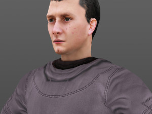 man 33 -with 250 animations Model 3D