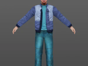 man 36 -with 250 animations 3D Model