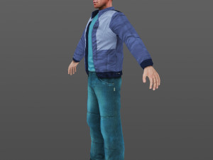 man 36 -with 250 animations 3D Model