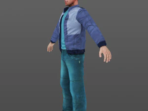 man 36 -with 250 animations 3D Model