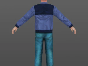 man 36 -with 250 animations 3D Model