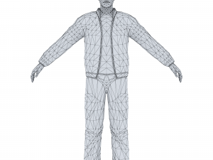 man 36 -with 250 animations 3D Model