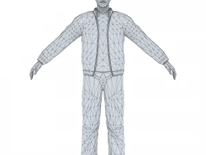 man 36 -with 250 animations 3D Model