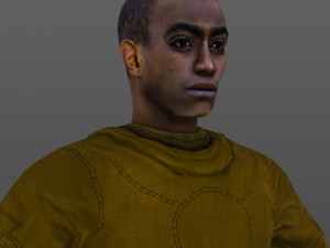 man 37 -with 250 animations Model 3D
