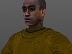 man 37 -with 250 animations Model 3D