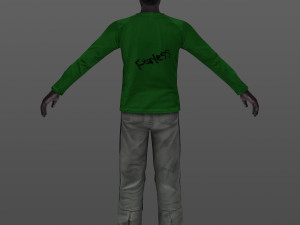 man 38 -with 250 animations Modelo 3D