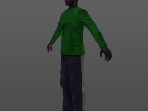 man 38 -with 250 animations Modelo 3D