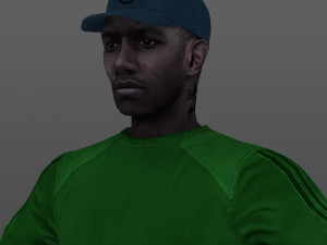 man 38 -with 250 animations Modelo 3D