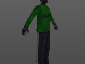 man 38 -with 250 animations Modelo 3D
