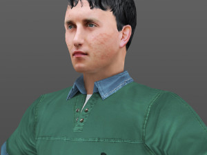 man 39 -with 250 animations 3D Model