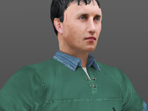 man 39 -with 250 animations 3D Model