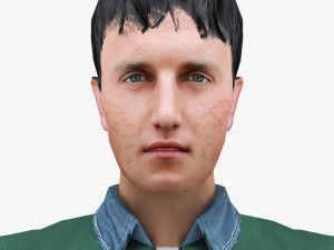 man 39 -with 250 animations 3D Model