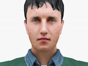 man 39 -with 250 animations 3D Model