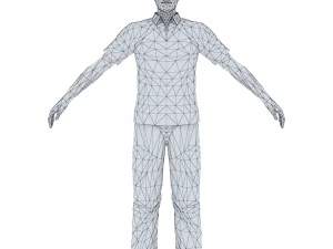 man 39 -with 250 animations 3D Model