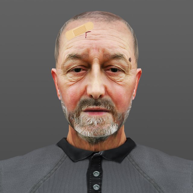 man 40 -with 250 animations Modelo 3D .c4d .max .obj .3ds .fbx .stl .blend 