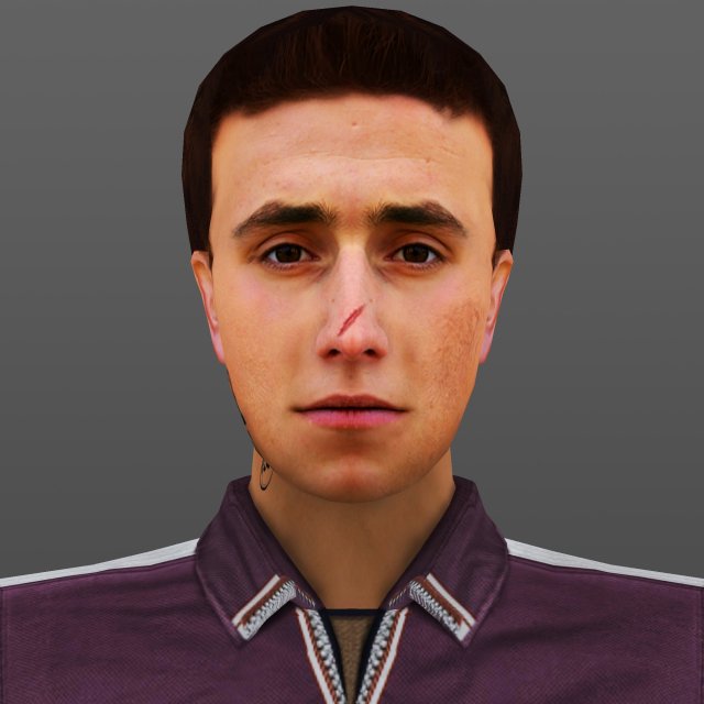 man 41 -with 250 animations Modelo 3D .c4d .max .obj .3ds .fbx .stl .blend 