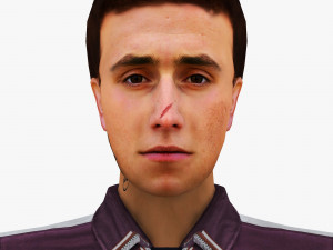 man 41 -with 250 animations Modelo 3D
