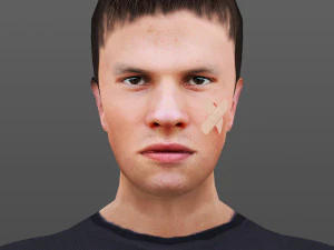 Man 42 - 250개의 애니메이션 포함 3D 모델