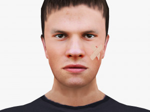 man 42 -with 250 animations 3D Model