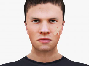 man 42 -with 250 animations 3D Model