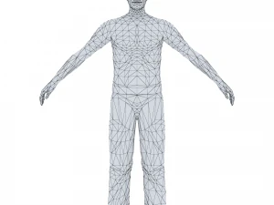 man 42 -with 250 animations 3D Model