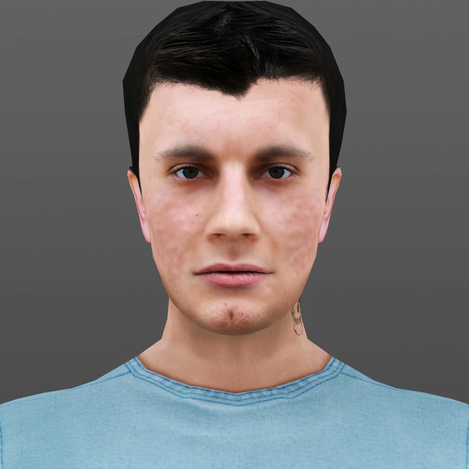 man 43 -with 250 animations 3D Model .c4d .max .obj .3ds .fbx .stl .blend 