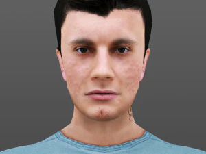 man 43 - 250 個のアニメーション付き 3Dモデル