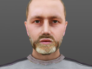 man 44 -with 250 animations 3D 模型