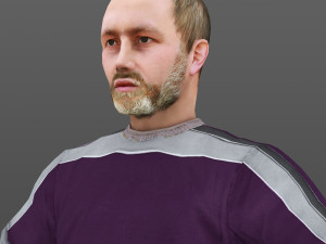 man 44 -with 250 animations 3D Model