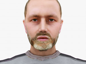 man 44 -with 250 animations 3D Model
