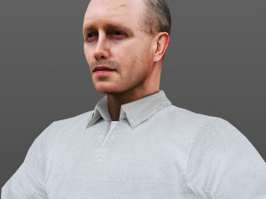 man 47 -with 250 animations 3D Model