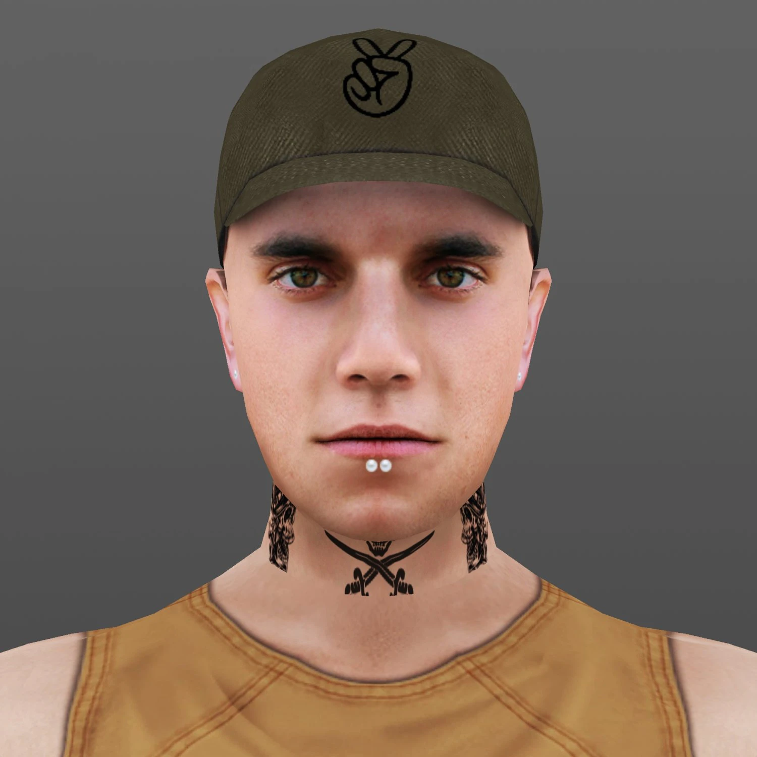 man 50 -with 250 animations 3D Model .c4d .max .obj .3ds .fbx .stl .blend 
