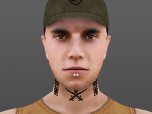 man 50 -with 250 animations Modelo 3D
