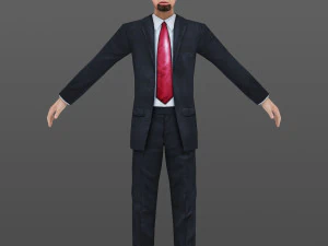 man 51 -with 250 animations 3D Model
