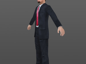 man 51 -with 250 animations 3D मॉडल