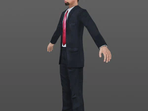 man 51 -with 250 animations 3D Model