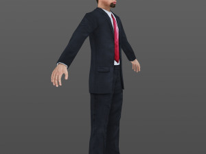 man 51 -with 250 animations 3D मॉडल