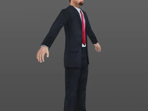 man 51 -with 250 animations 3D Model