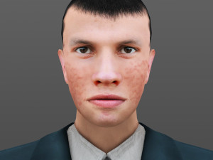 man 52 -with 250 animations 3D Model