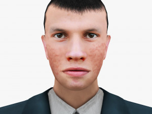 man 52 -with 250 animations 3D Model