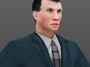 man 52 -with 250 animations 3D Model