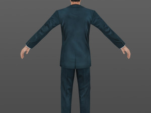 man 52 -with 250 animations 3D Model